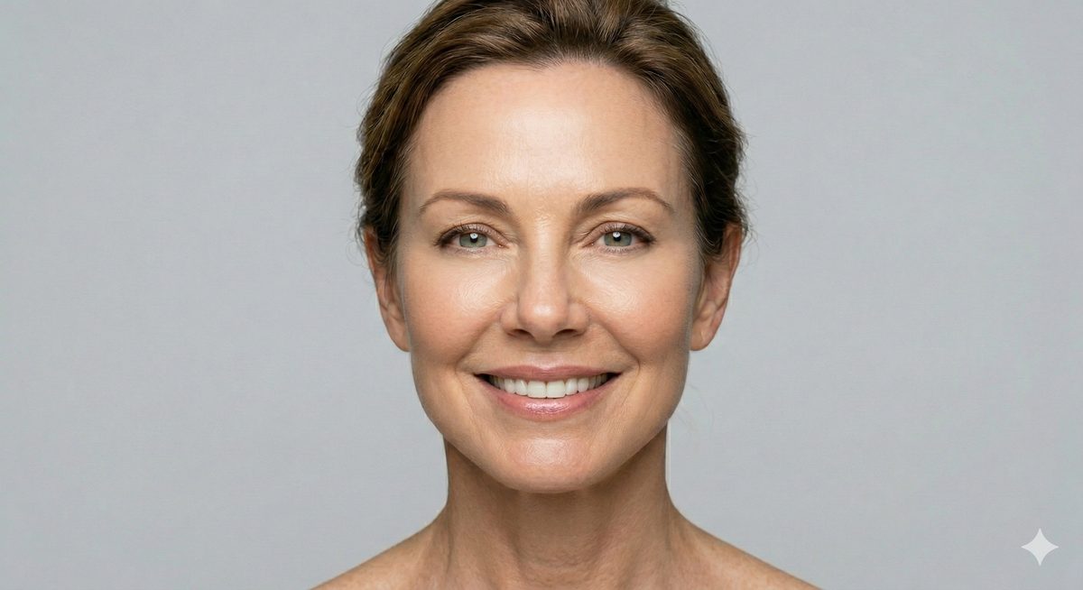 Natural, relaxed facial expression after a properly executed Deep Plane facelift — no windblown look or tension visible